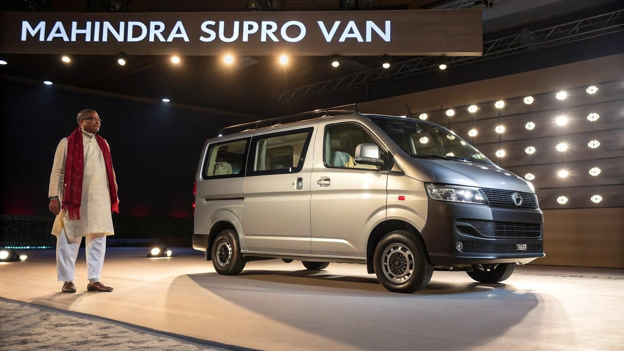 Наконец-то состоялся запуск нового фургона Mahindra Supro Van 2026 года!