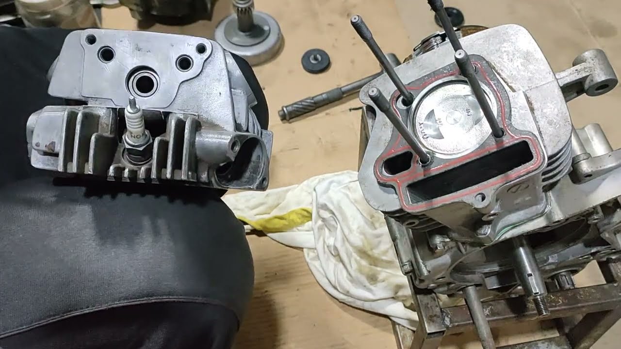 Hướng dẫn ráp cục máy dên đôn 13 tay 3 trái 54 , xe wave biển số đẹp, sửa xe máy tại nhà  phần 2