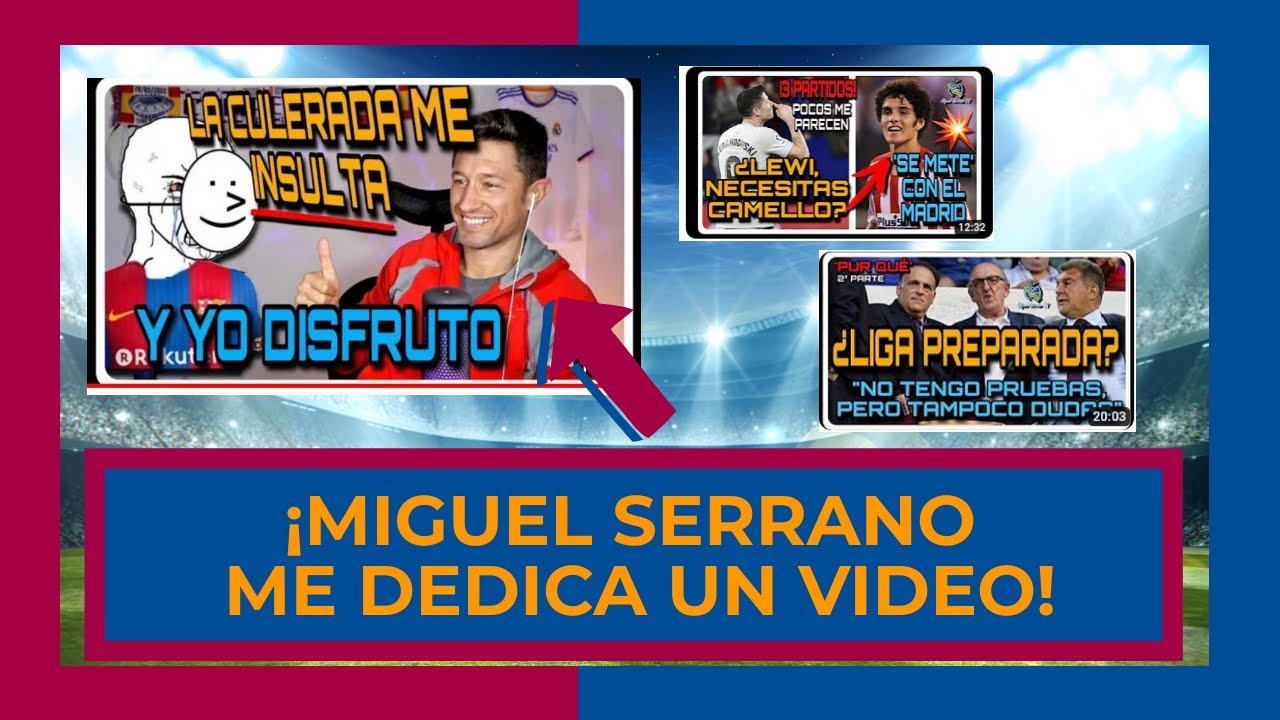 🔥 ¡RESPONDO A MIGUEL SERRANO, SE CONTRADICE! 🔥 ¡MOLESTA QUE DEFIENDA A MR SEITÁN O A GERARD ROMERO!