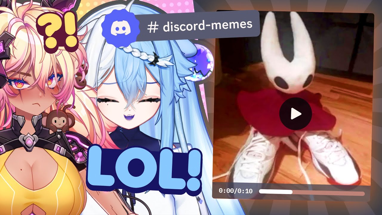 Акува и Коко реагируют на ваши САМЫЕ СМЕШНЫЕ мемы в Discord