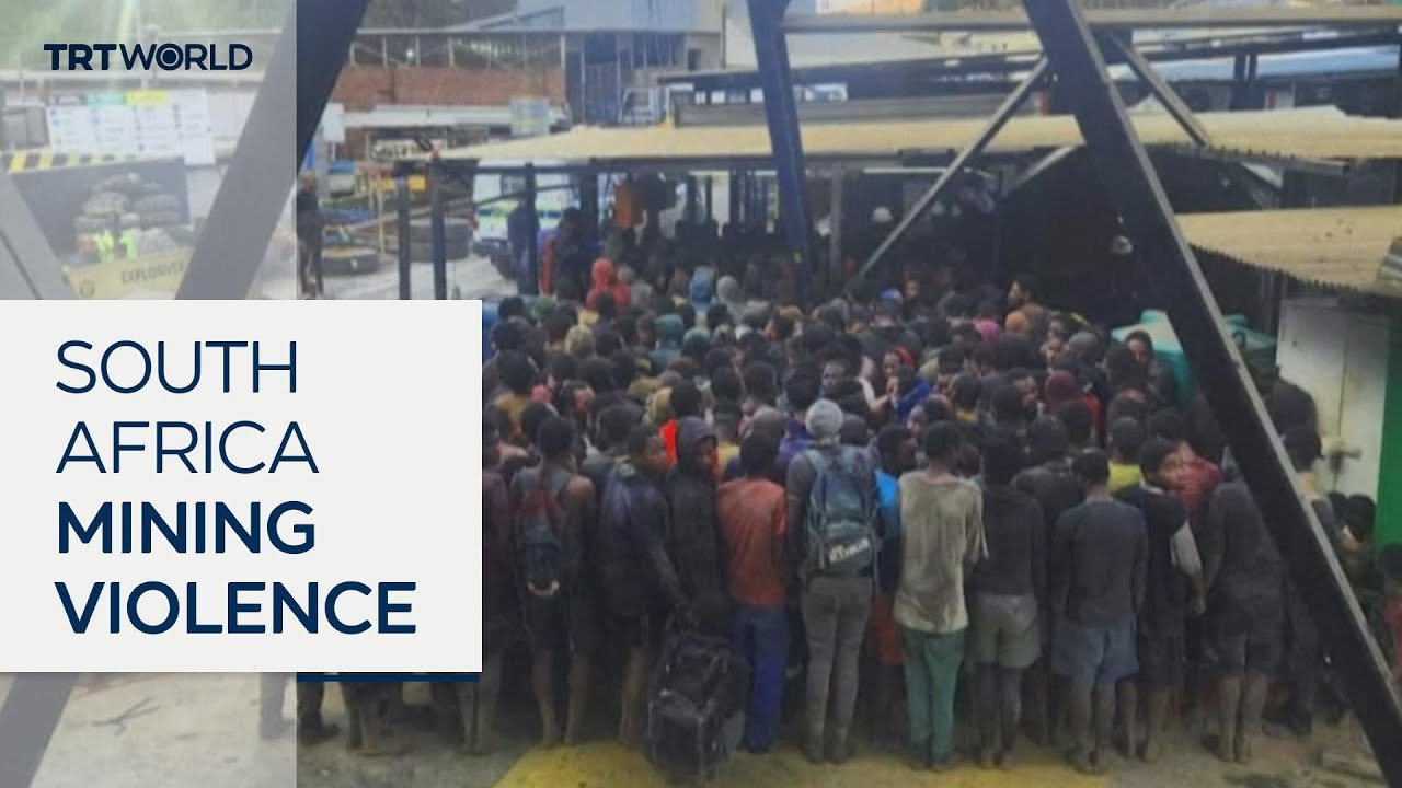 Illegal mining violence forces South African from their homes