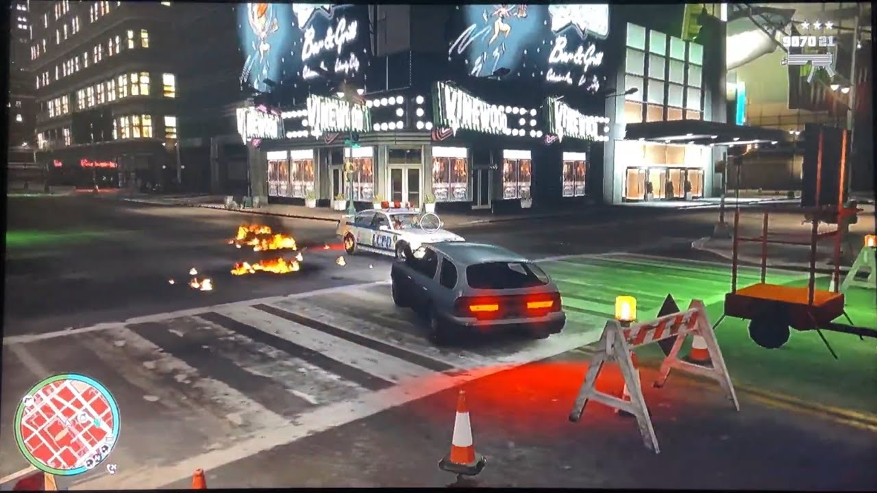 GTA 4 - Chase with Solair + 5 Star Rampage