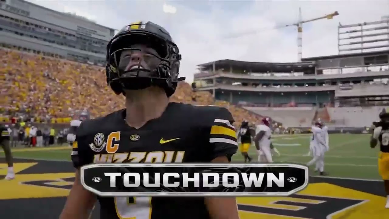 Beau Pribula QB Mizzou highlights | Wk 7 vs Alabama