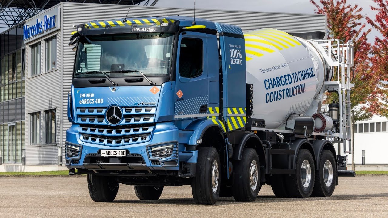 All New Mercedes eArocs 400 - Meet the best electric construction truck