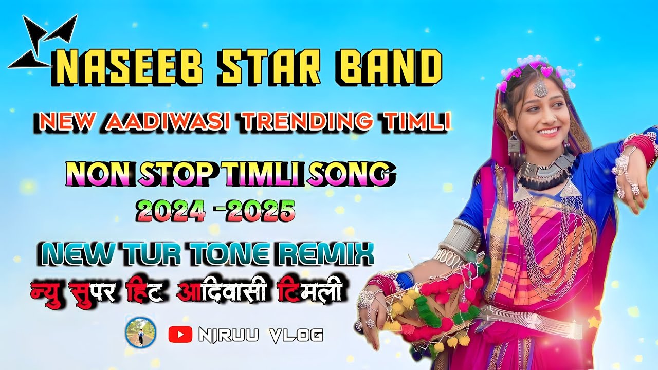 NASEEB STAR BAND💥 2024 | New Aadiwasi trending Timli | New  Non stop remix Tur tone #niruuvlog