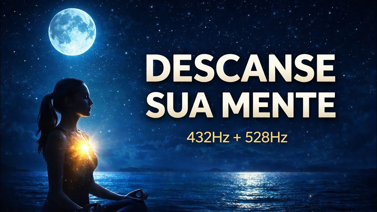 432Hz – A Mente Desliga Aqui | Descanso Profundo para Dormir