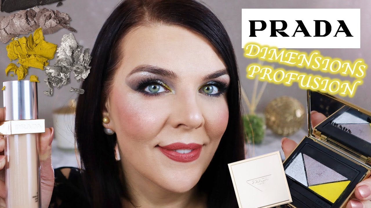 PRADA Beauty: Nordstrom's Exclusive | Dimensions Profusion Eyeshadow & Foundation Review 🤫