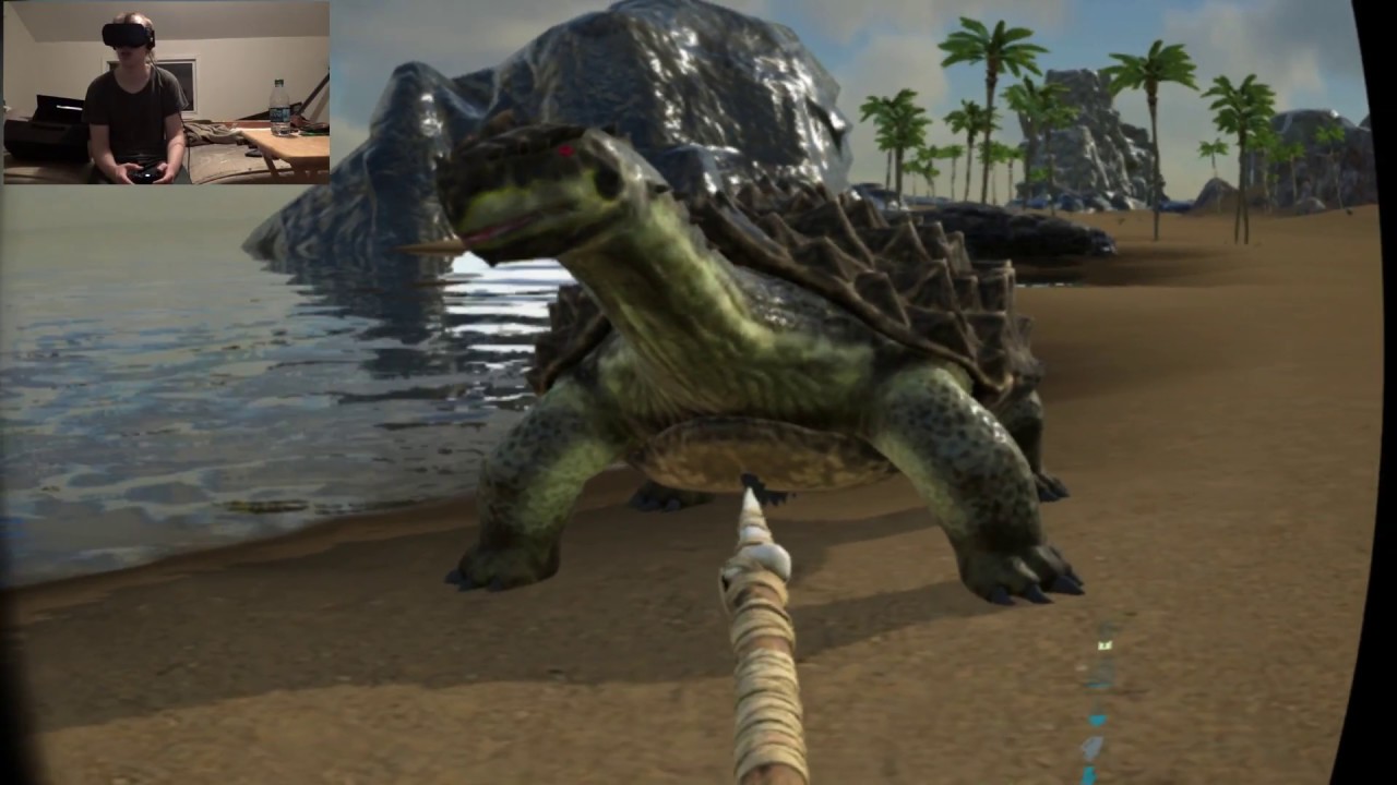 ark survival evolved in vr! (oculus rift): episode one the beginning