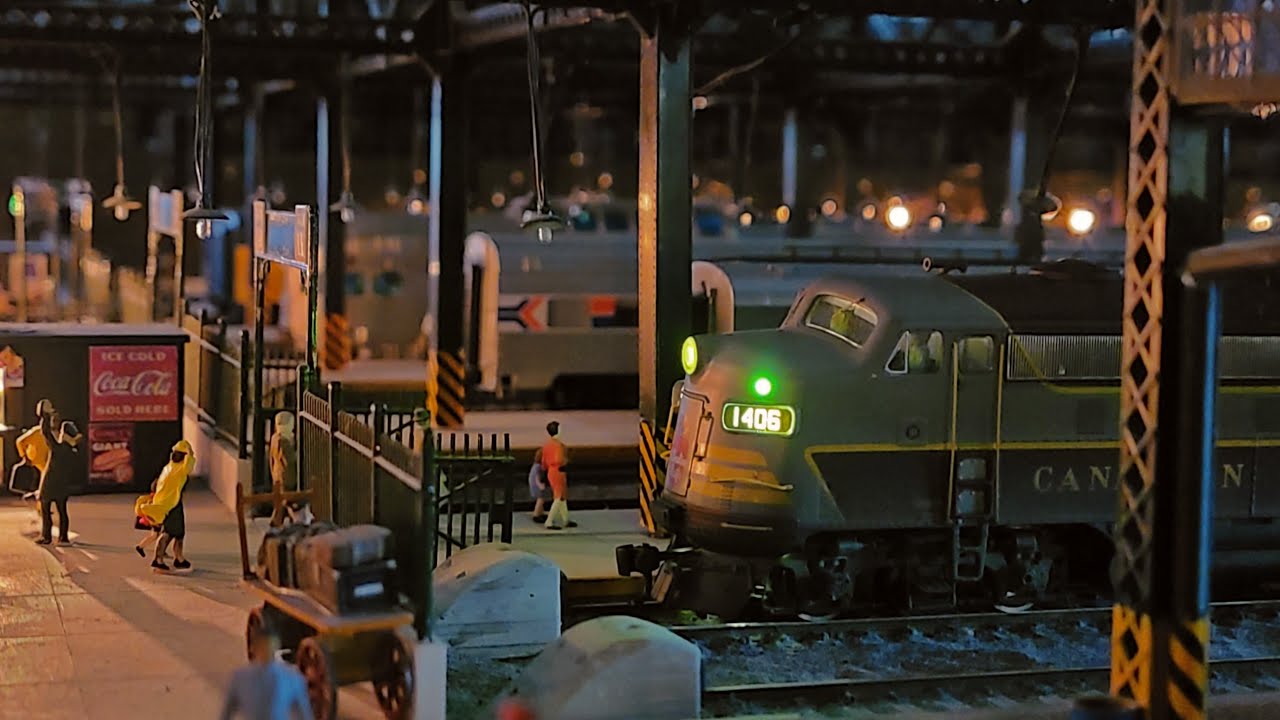 Rapido CPR Canadian on the North American Prototype Modelers layout