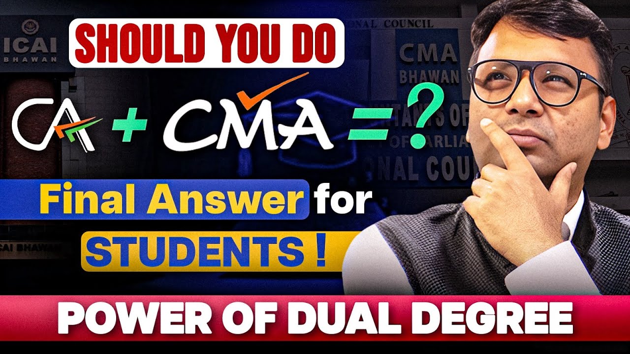 Should you do CA along with CMA? CMA with CA | SJC