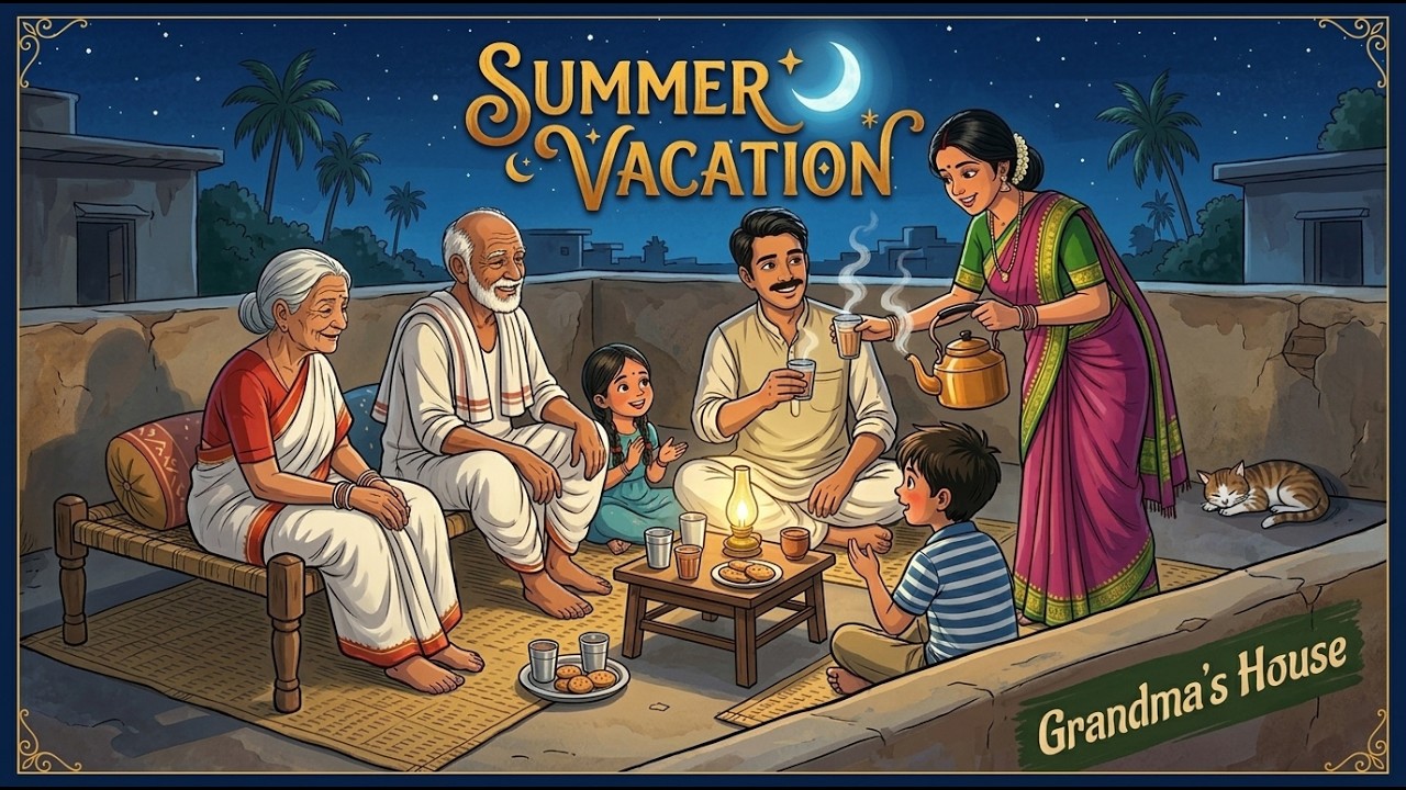 Summer Vacation, Bus Journey Kolkata to Shantipur | Grandma's House | Slow Village Living ASMR