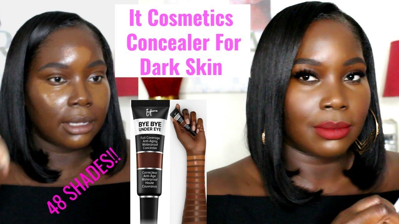 Finally! It Cosmetics Bye Bye Concealer For Dark Skin/48 NEW SHADES