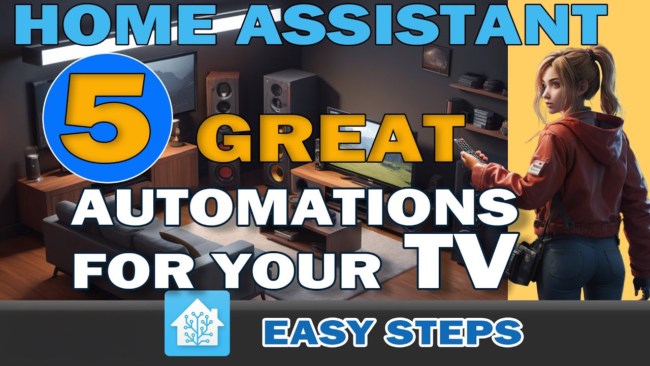 5 мощных функций автоматизации Smart TV 📺 с Home Assistant! Уведомления, будильник и многое другое!