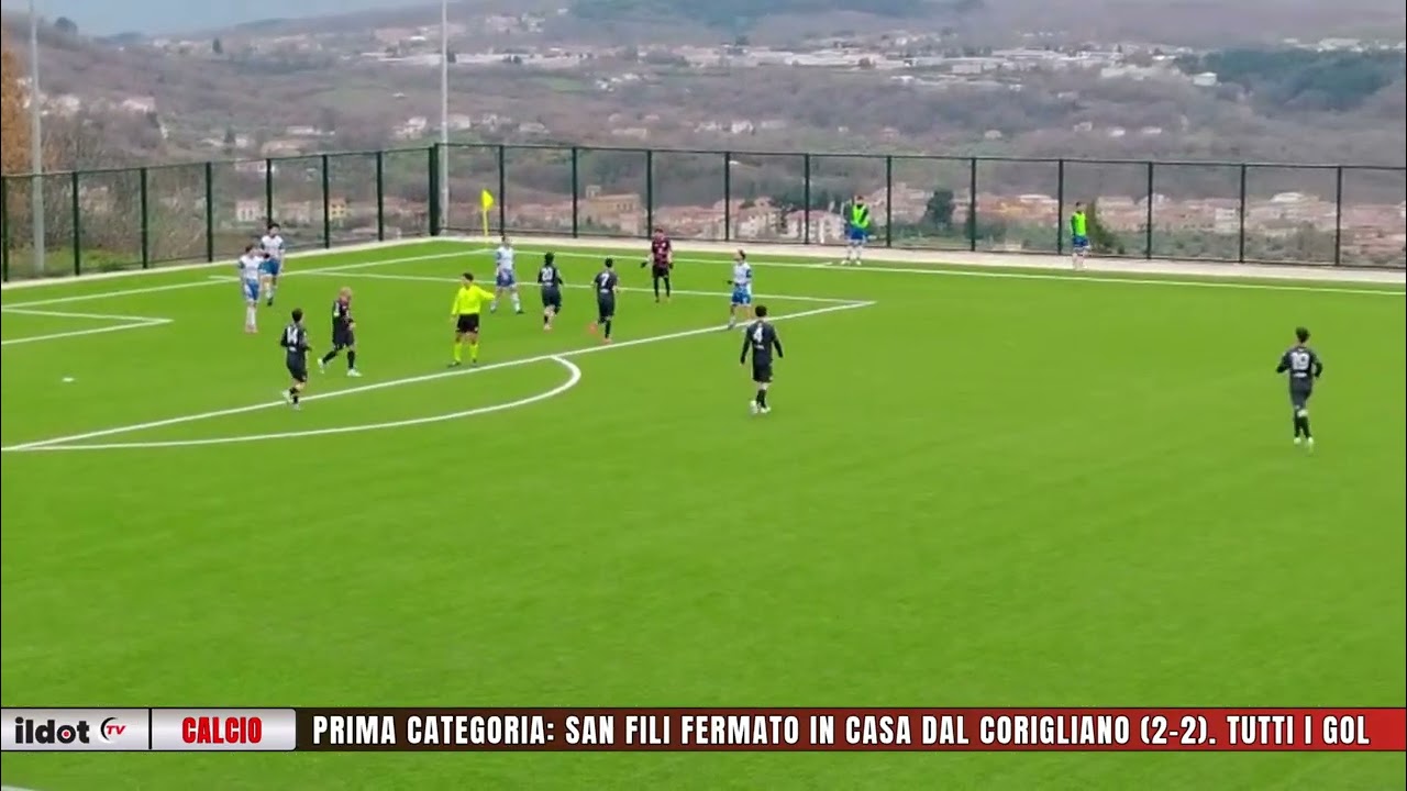 PRIMA CATEGORIA: San Fili fermato in casa dal Corigliano (2-2). Tutti i gol