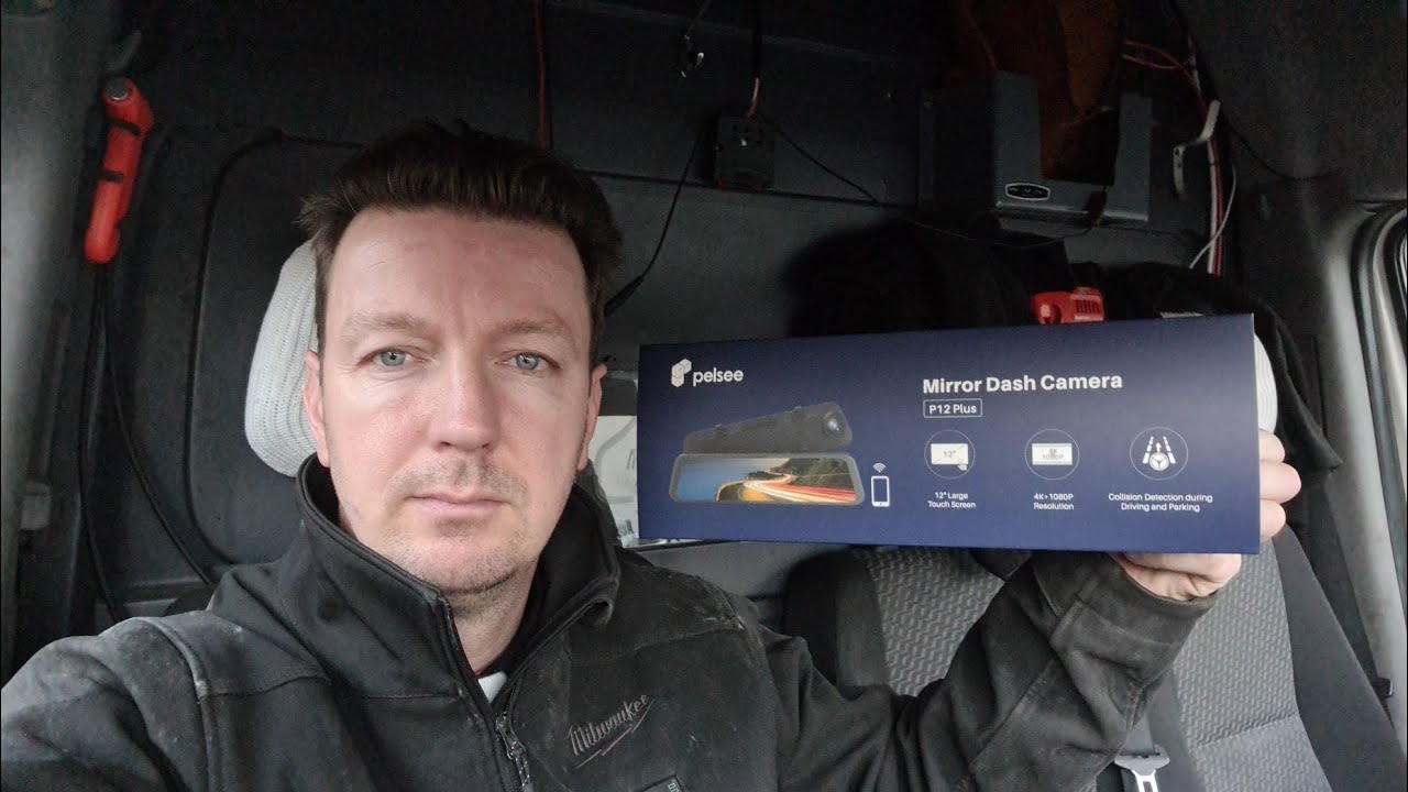 Pelsee Dash Cam Mirror