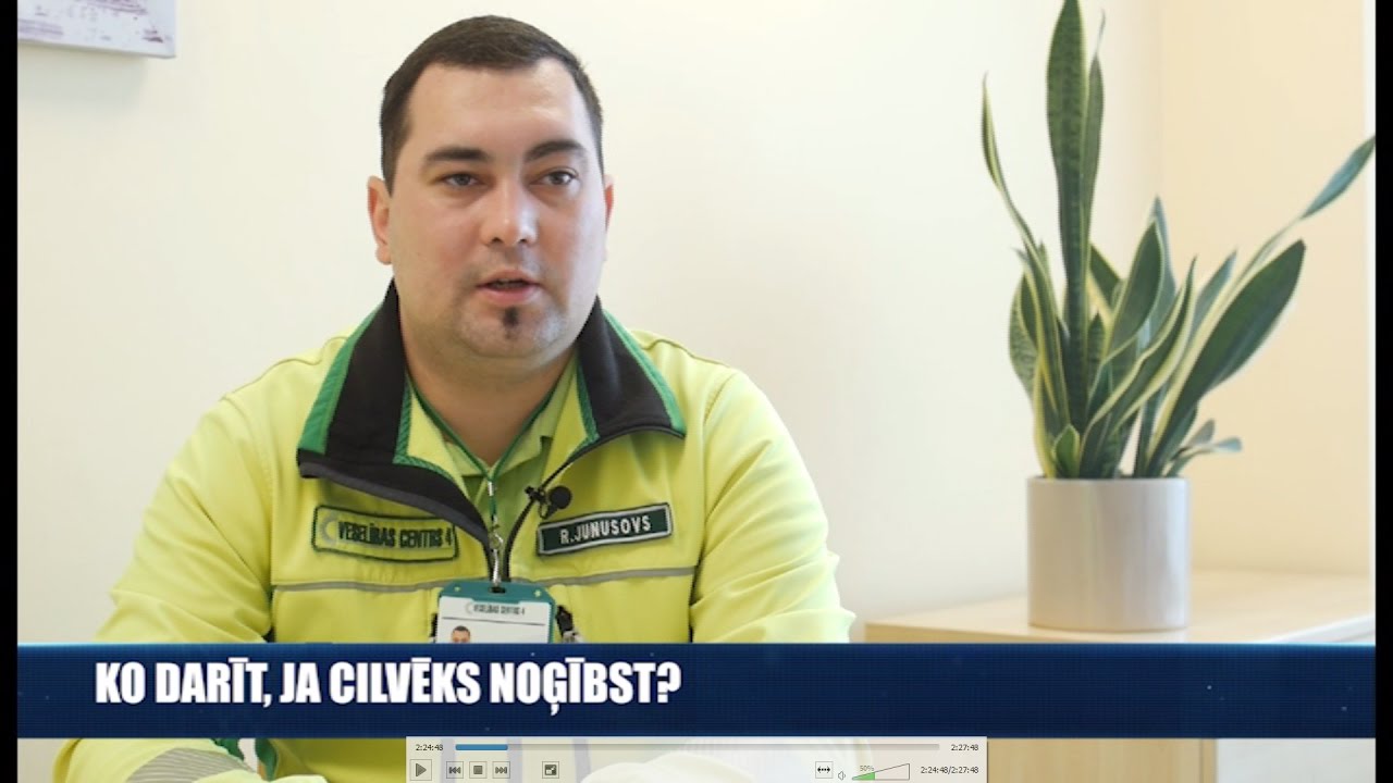 Ko darīt, ja cilvēks noģībst?