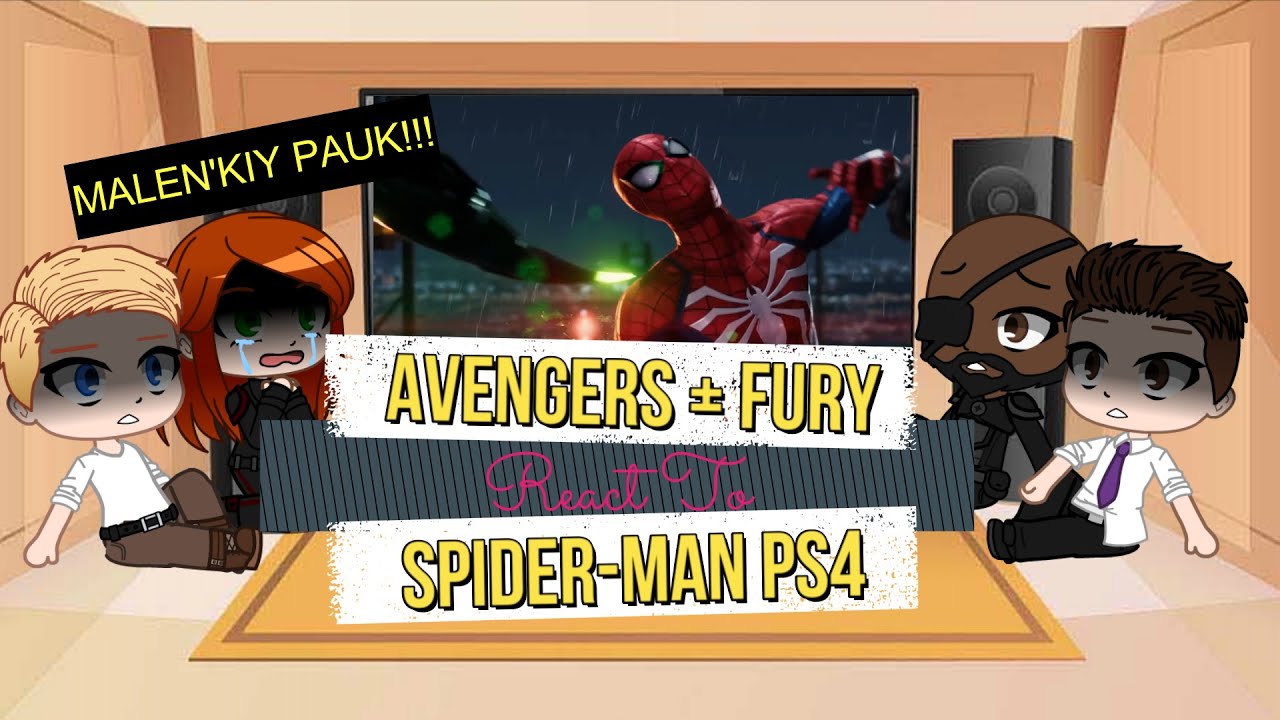 Avengers React To Spider Man PS4 | Break My Body GMV | #MamaSpider