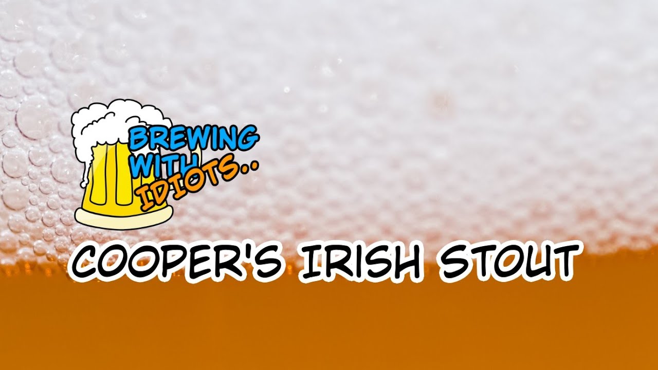 Coopers Irish Stout with added Brewers Liquorice