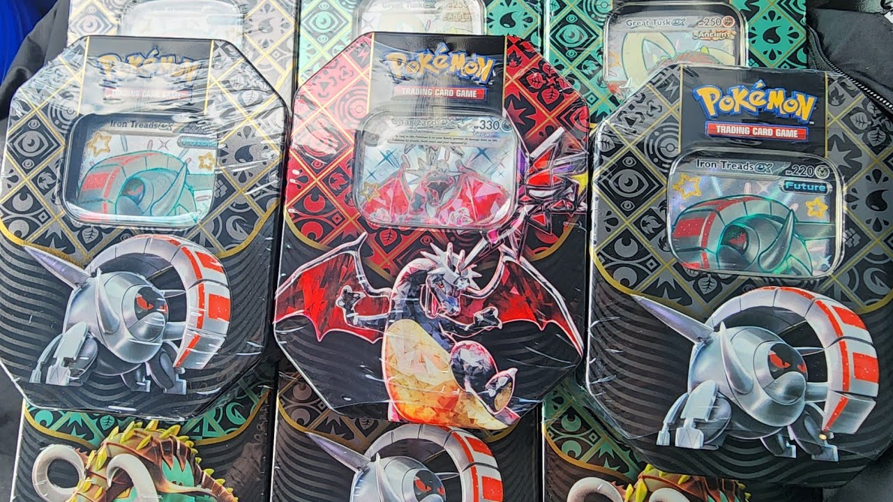Банки Paldean Fates за 15 долларов x9 — Открытие карт Pokemon