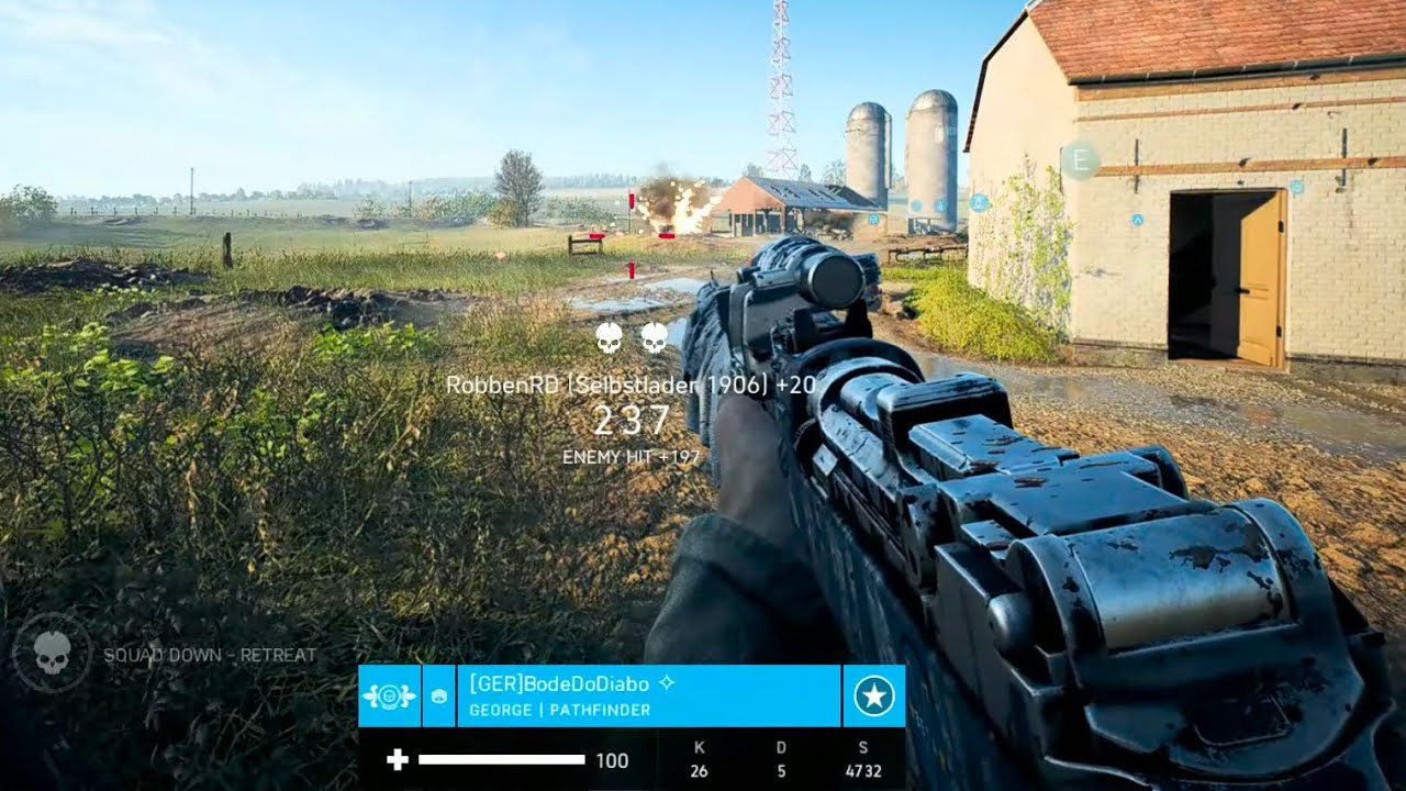 User name: KrelDoAlemon - Battlefield 5 Spectating A Cheater