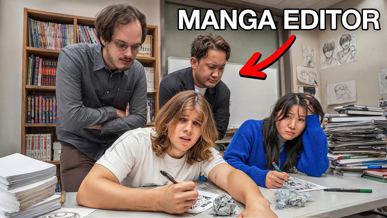 We Created a Manga in 24 Hours with ZERO EXPERIENCE