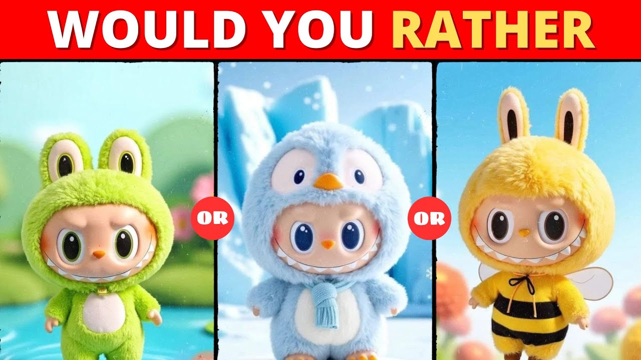 Would You Rather: Choose Your Labubu Edition ✨
