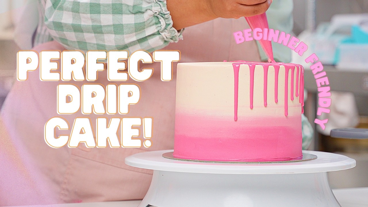 How to Make a Perfect Drip Cake (Most People Do This Wrong!)