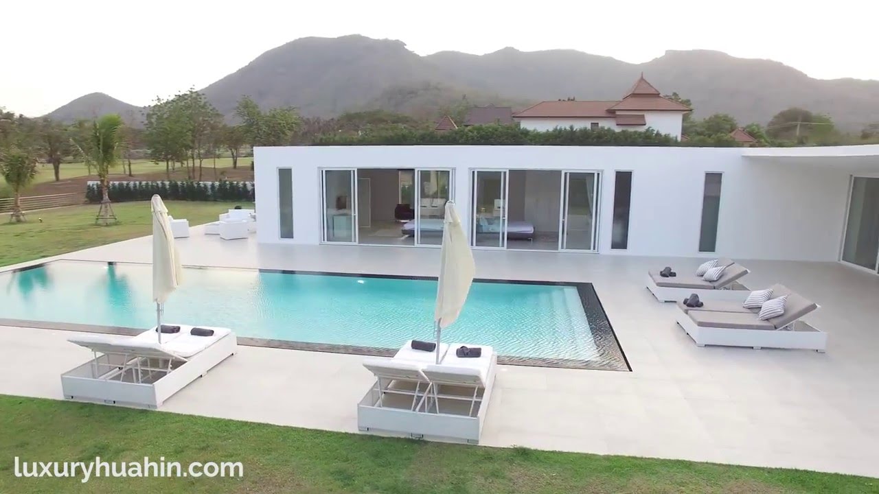Palm Hills golf course view modern design villa for sale or rent