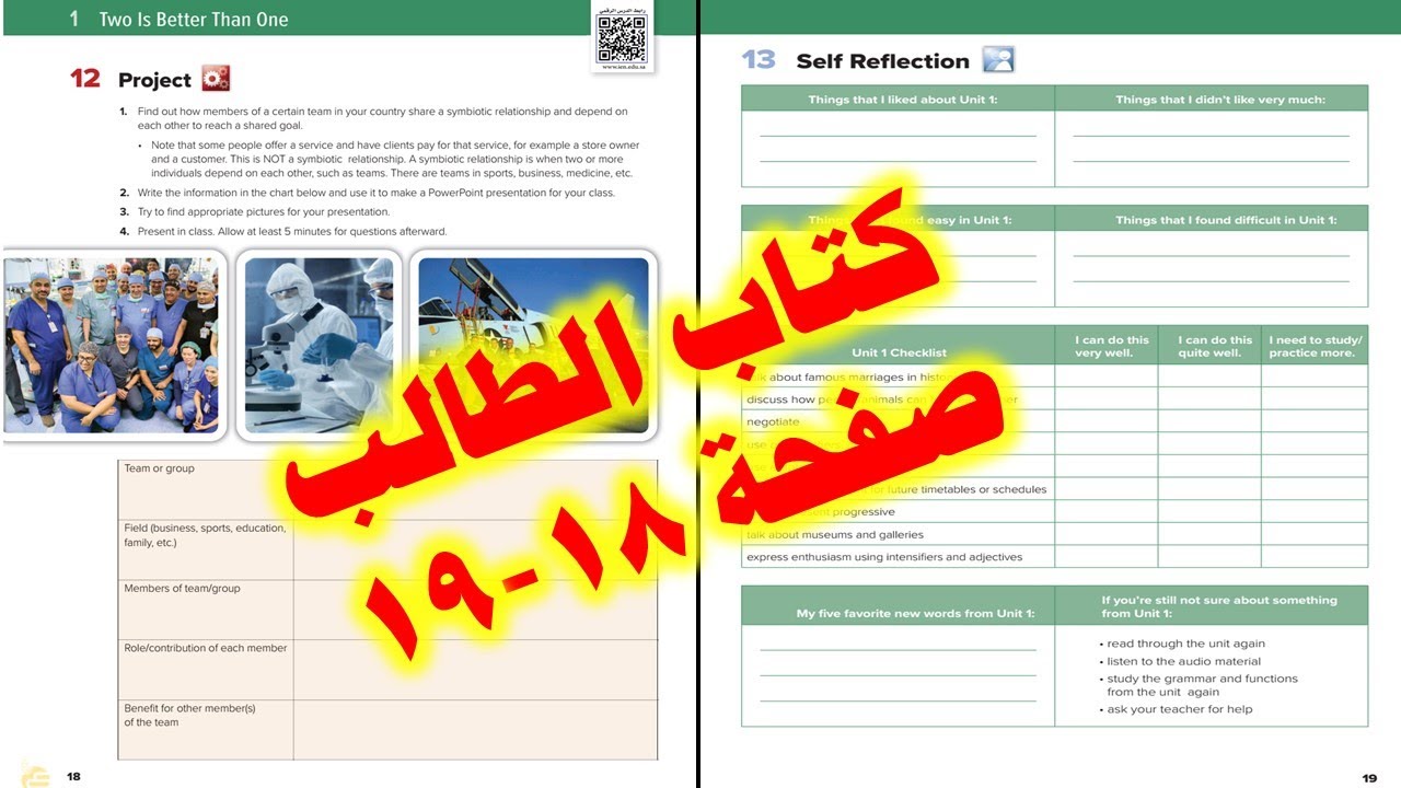 Mega Goal 5 1 Two Is Better Than One  12 Project  13 Self Reflection