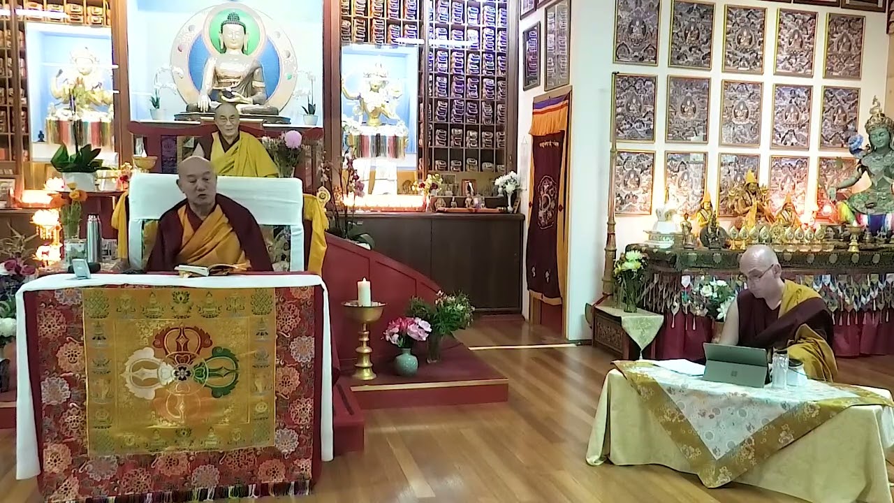 Engaging in  the  Bodhisattvas Way of Life Session115