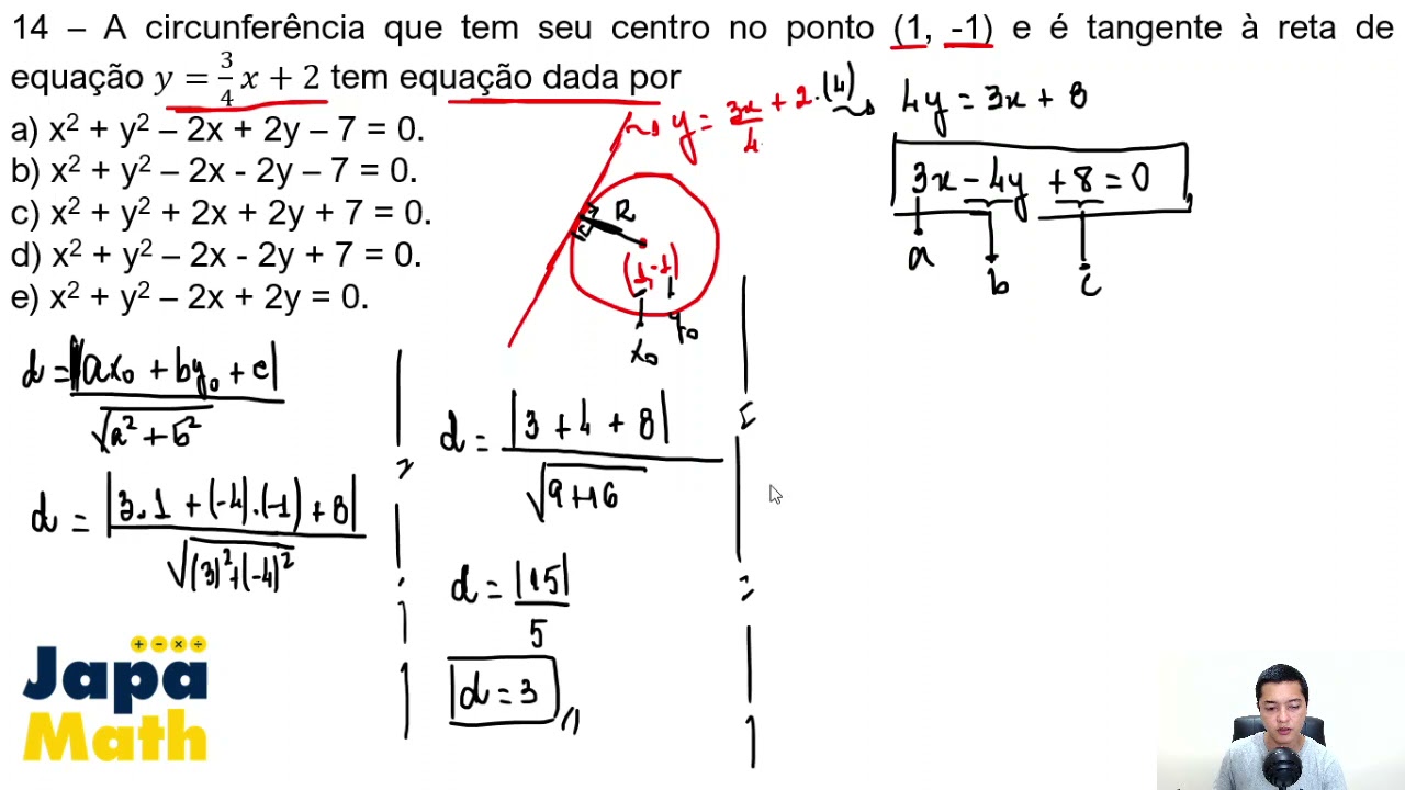 Prova EsPCEx Resolvida(2021) - Matemática - Geometria Analítica