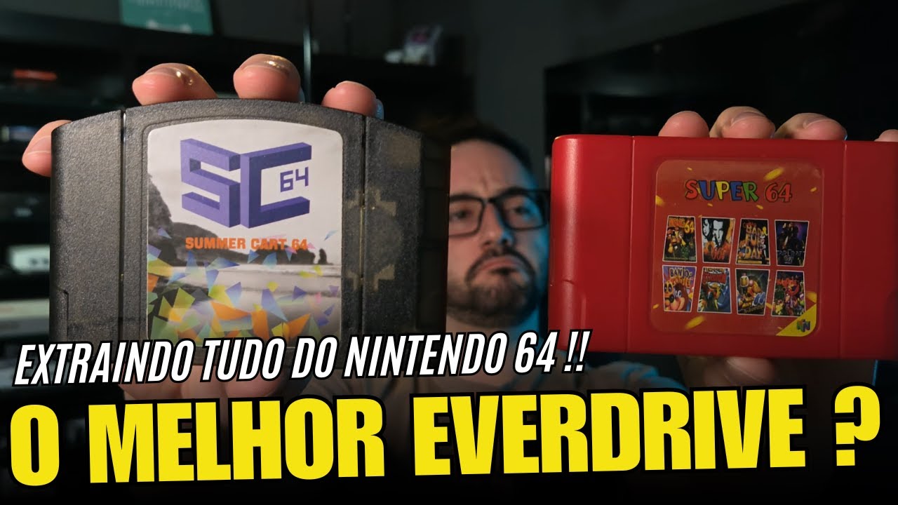 SummerCart64 vs EverDrive Super 64 – qual é o melhor?