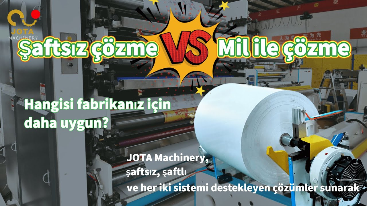 Şaftsız mı Şaftlı Unwinder mı? Rulo Değişim Hızı ve Kapasiteyi Belirler