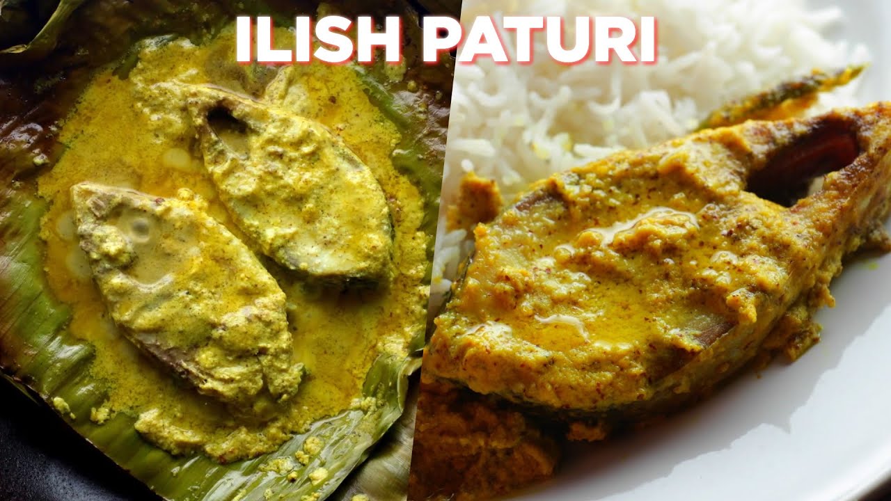Ilish Paturi Recipe 2 Ways