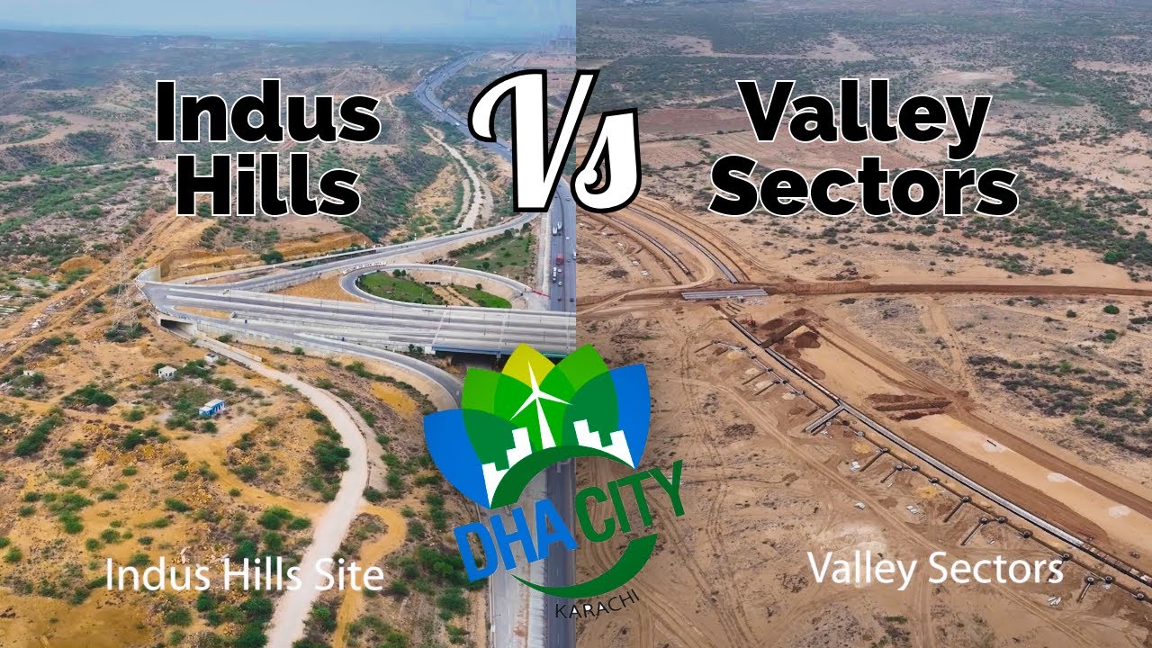 DHA City Indus Hills Vs Valley Shifted Plots