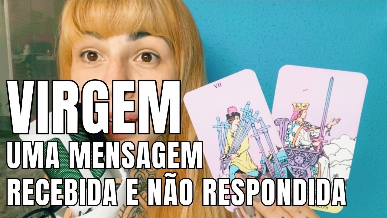 VIRGEM 🫣 UMA MENSAGEM RECEBIDA E NÃO RESPONDIDA 👀😳🫣