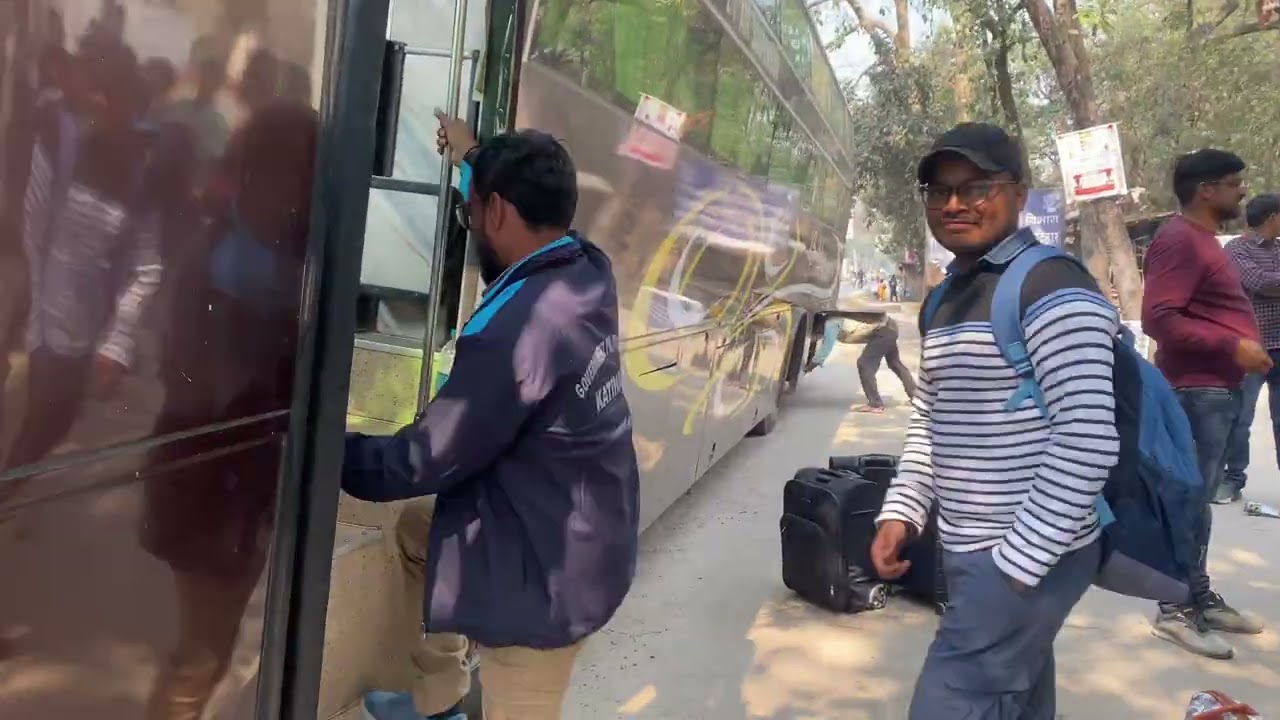 Patna calling… UMANG 2k26 State Level, players on the way! 🚌#StateLevel #OnTheWay #TeamSpirit  🏆