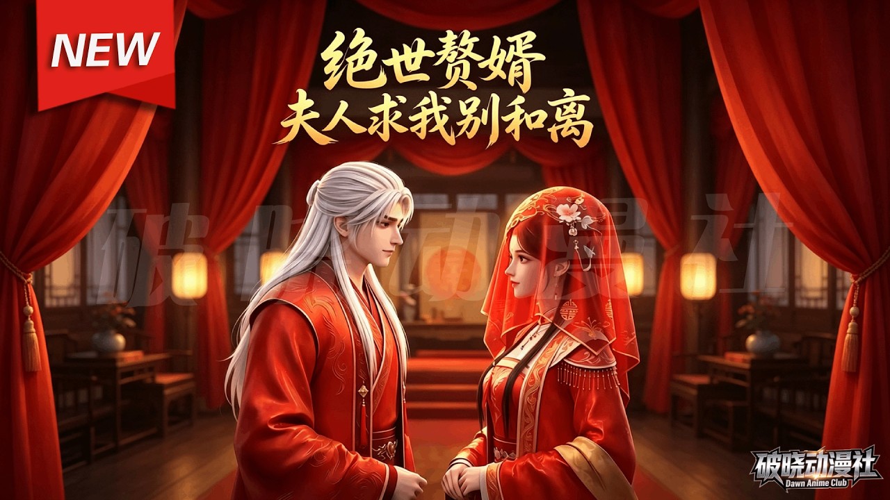 MULTISUB📢新番上线《绝世赘婿：夫人求我别和离》第1~43集丨穿成落魄赘婿，新婚夜惨遭抛弃，觉醒触碰优化功法神技，暴富逆袭，高冷娘子最终追夫反悔！#漫剧 #破晓动漫社