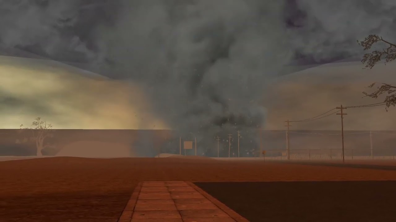 Gmod Gameplay - EF0-EF5 Tornado in Tornado Valley