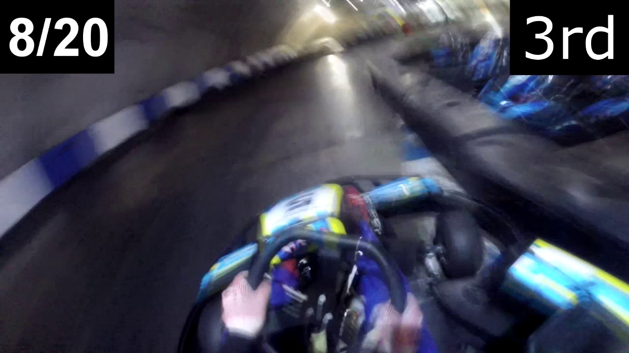 M4 Karting Full Kart Race - 7th to 2nd