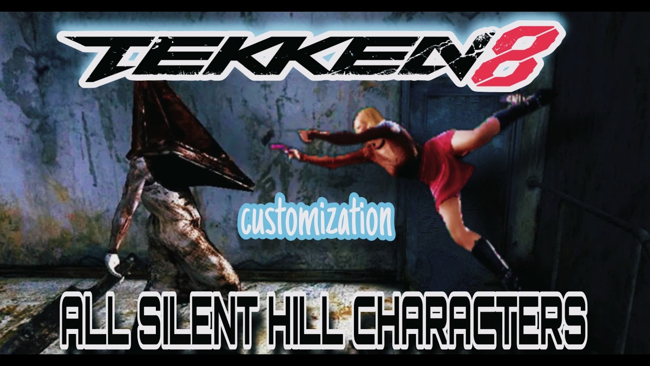Tekken8 Customization | All Silent Hill Characters From SH1 to SH:SM