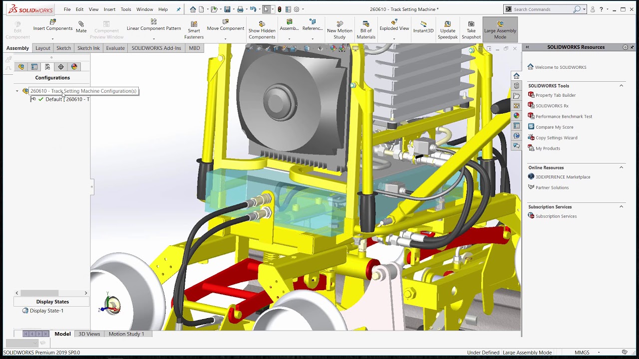 Сборки SOLIDWORKS CAD — использование конвертов