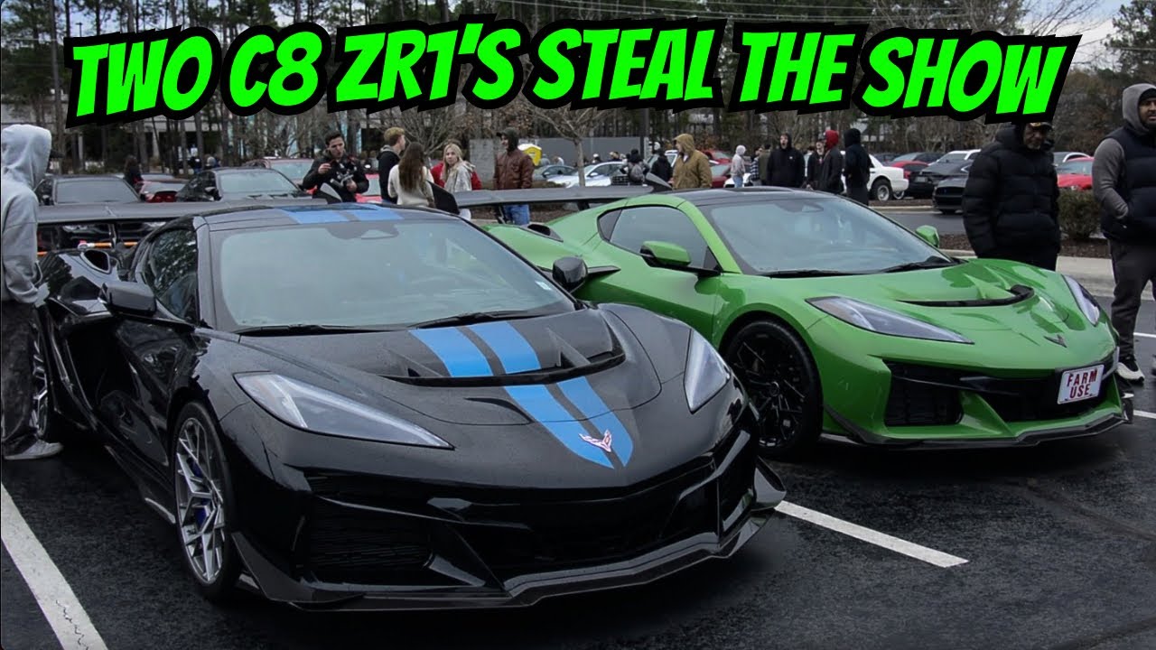 C8 ZR1's Took Over C&C Morrisville (INSANE SENDS!!)
