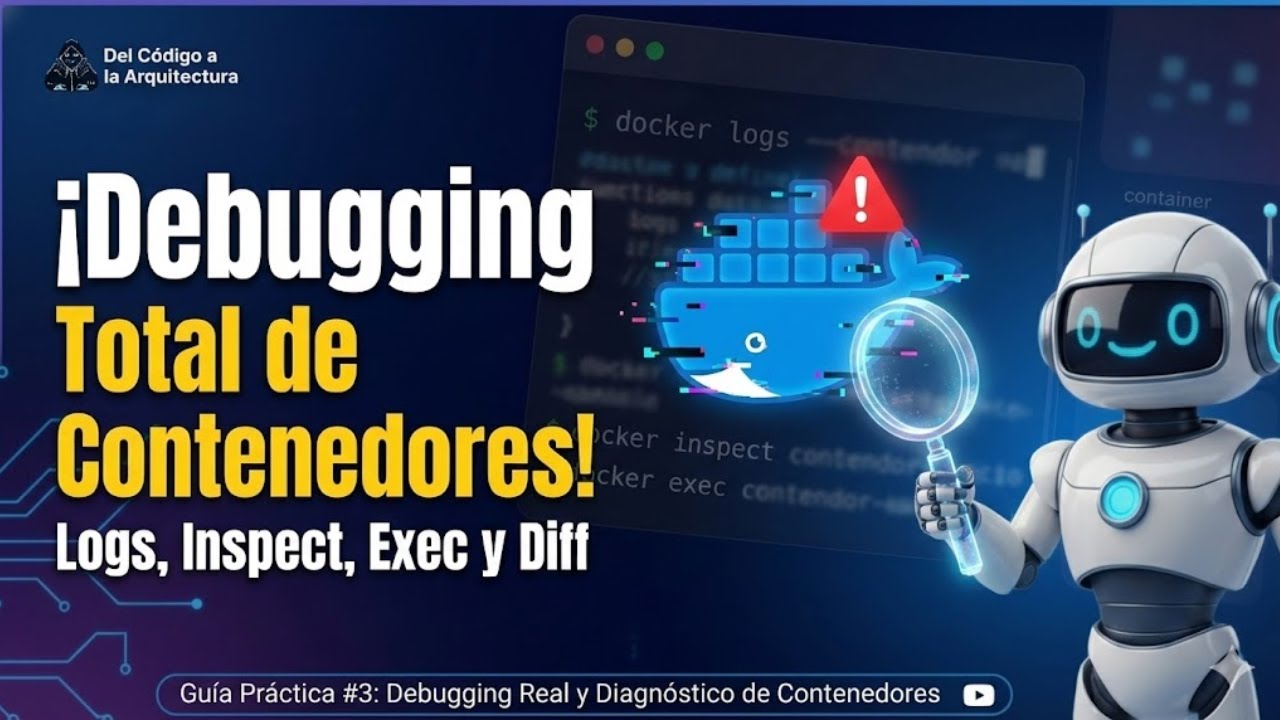 Docker Debugging: 5 Comandos para Arreglar CUALQUIER Error