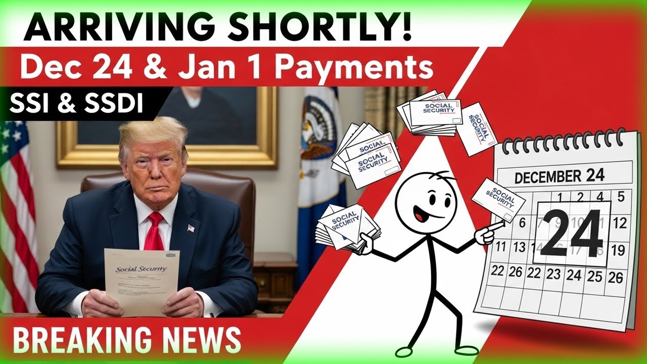 Next Social Security Payments: Dec 24 and Jan 1 (SSI & SSDI)