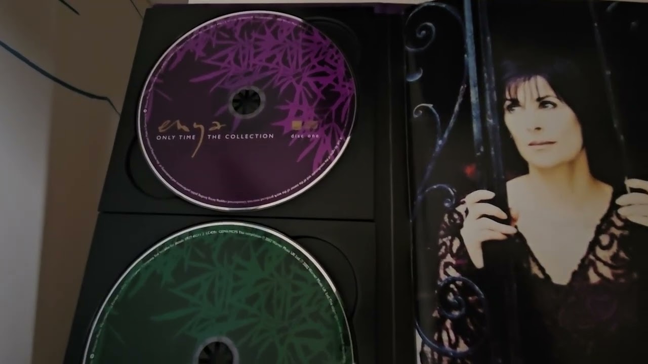 Unboxing da minha coleção de Cds da Enya