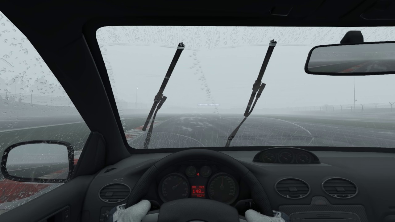 Project CARS - Ford Focus RS - Silverstone GP (Heavy Fog and Rain)