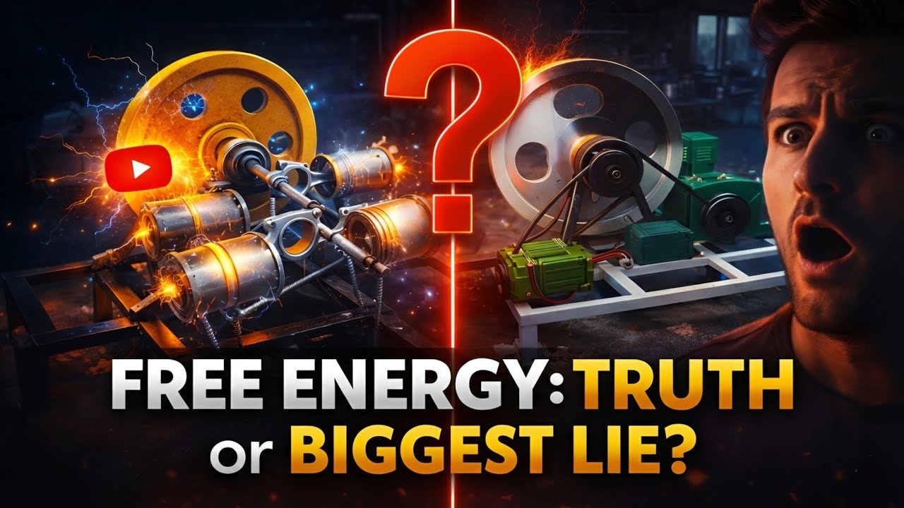 Free Energy Generator Truth | Magnet Free Energy Exposed | Science vs Internet