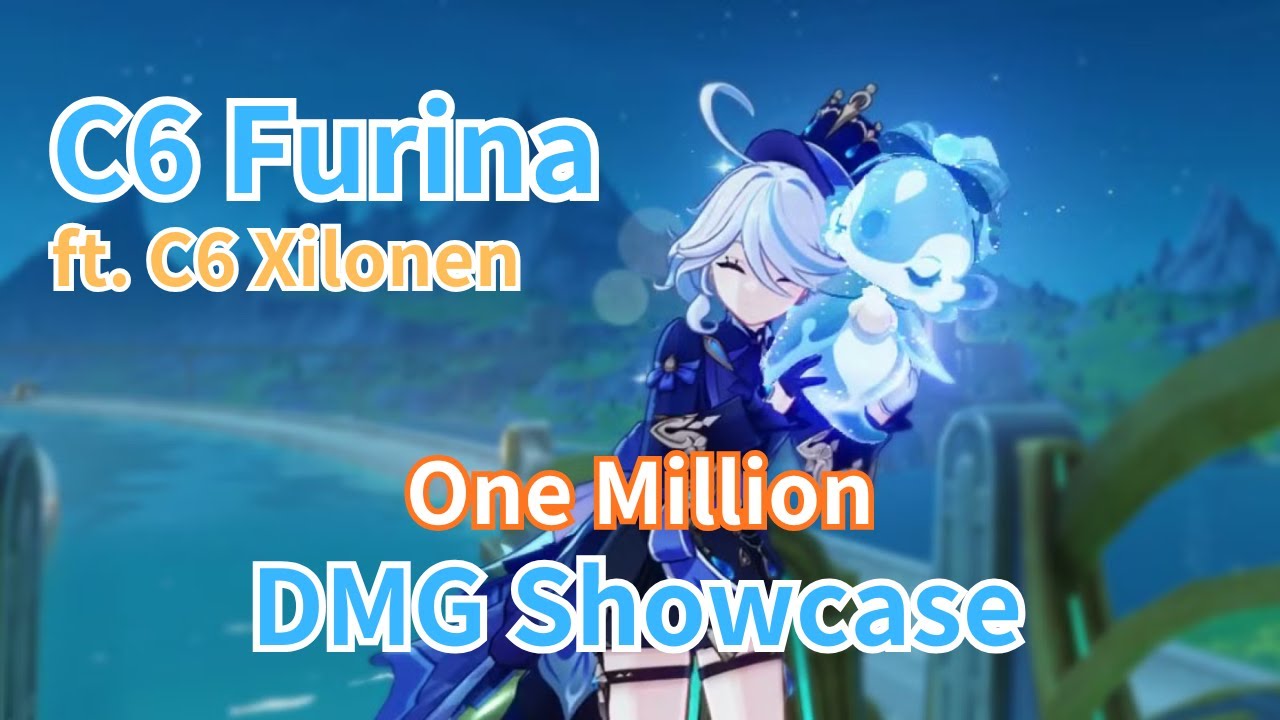 C6 Furina One Million Vaporize DMG Showcase ft. C6 Xilonen