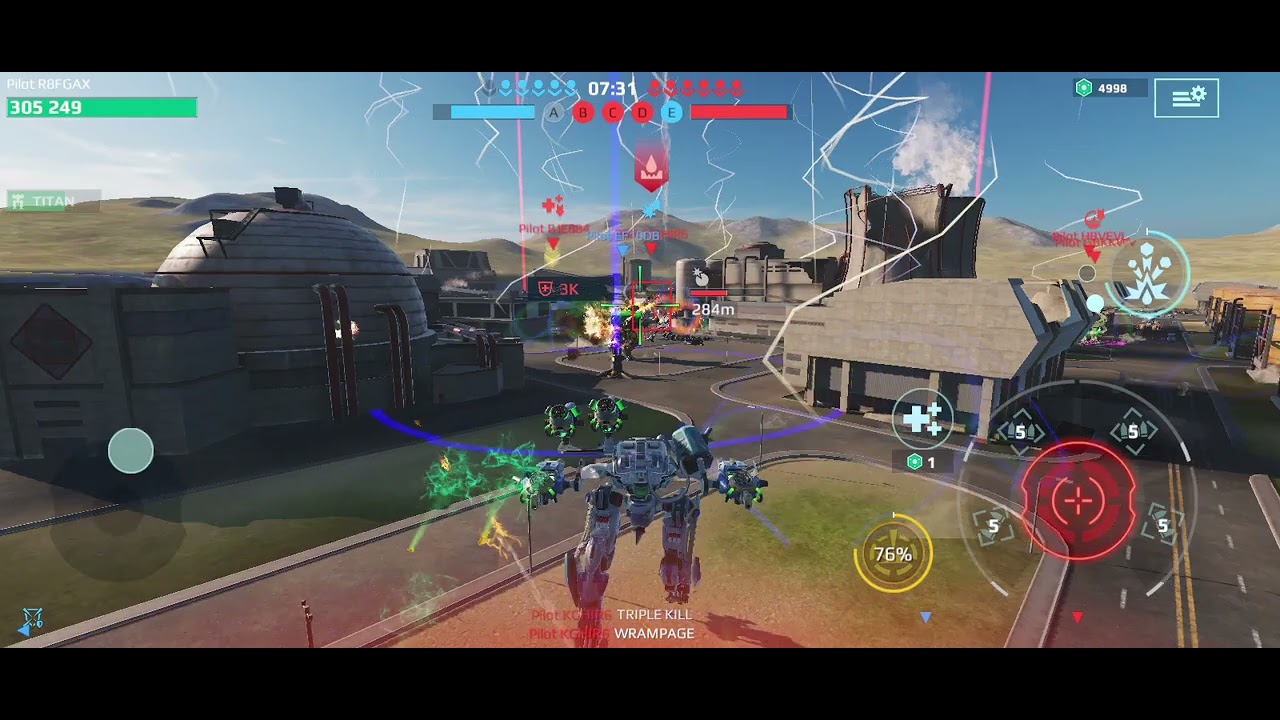 War Robots Test.